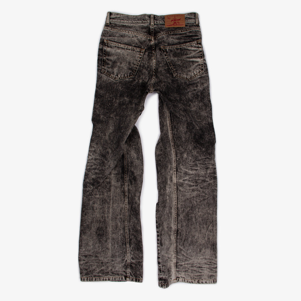 BLACKWASH WIRE DENIM