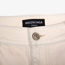 Load image into Gallery viewer, WHITE BAGGY CARGO PANT