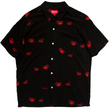 Load image into Gallery viewer, SUPREME AW19 EYES RAYON BUTTON UP