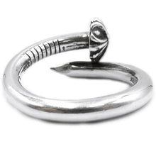 Load image into Gallery viewer, CHROME HEARTS .925 CROSSBALL NAIL RING