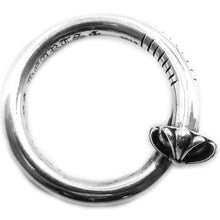 Load image into Gallery viewer, CHROME HEARTS .925 CROSSBALL NAIL RING