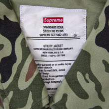 Load image into Gallery viewer, SUPREME SS12 CAMO FIELD JACKET