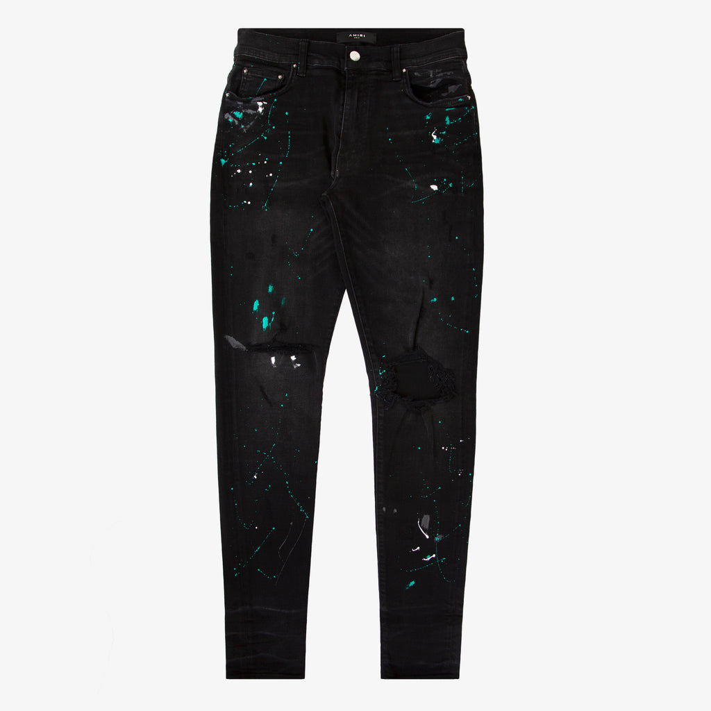 PAINT SPLATTER DENIM