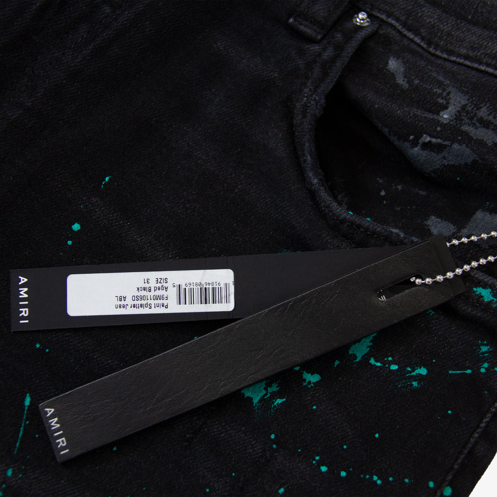 PAINT SPLATTER DENIM