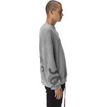 Load image into Gallery viewer, GLITTER SNAKE OVERSIZED CREWNECK