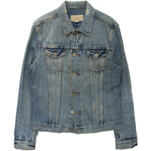 Load image into Gallery viewer, ALL SAINTS JAPANESE SELVEDGE TRUCKER JACKET