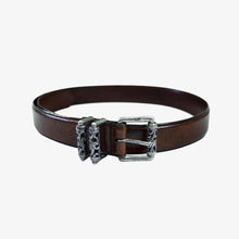 Load image into Gallery viewer, CHROME HEARTS .925 BROWN ROLLER BELT