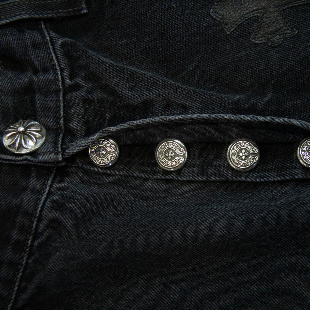 CHROME HEARTS CROSS PATCH DENIM