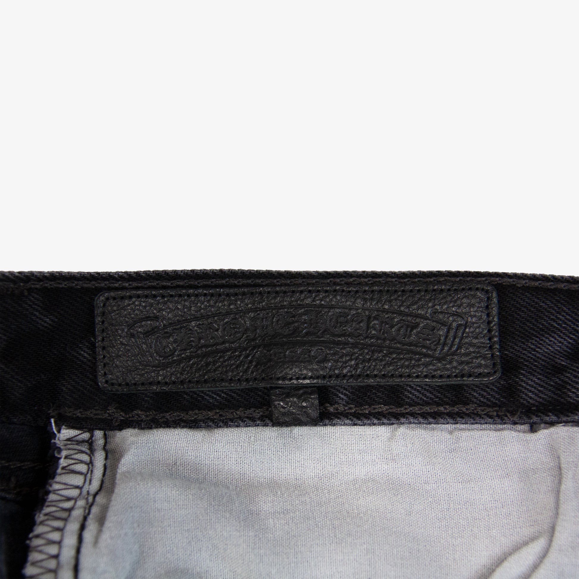 CHROME HEARTS CROSS PATCH DENIM
