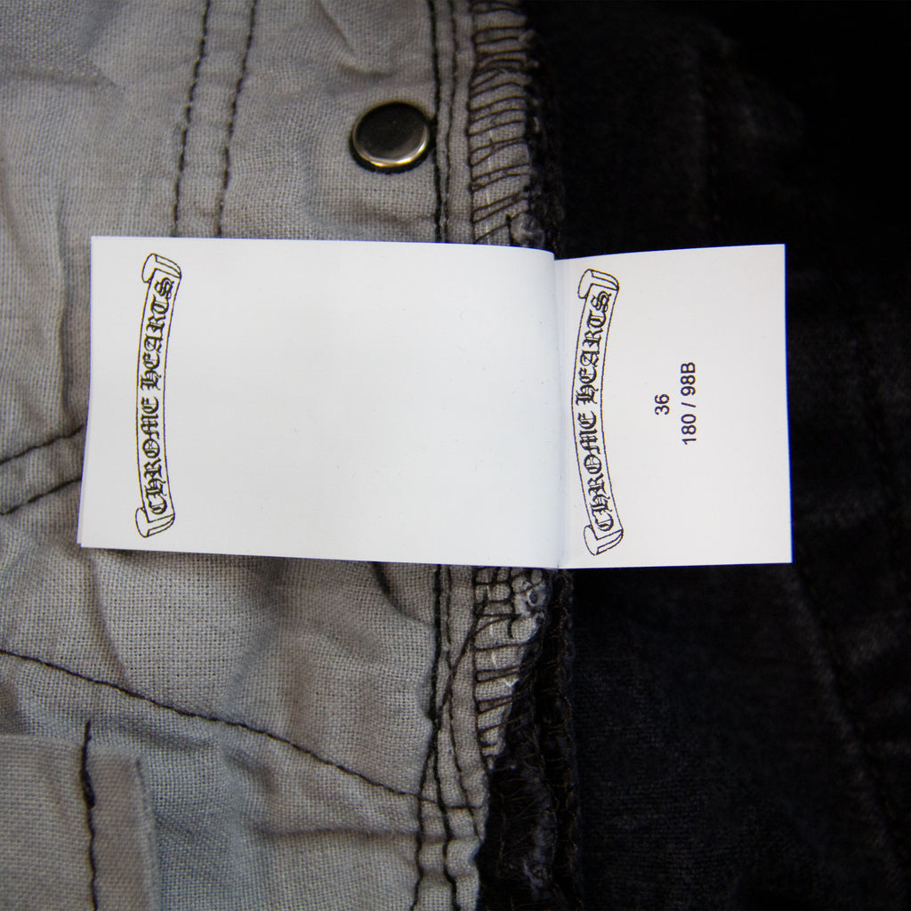 CHROME HEARTS CROSS PATCH DENIM