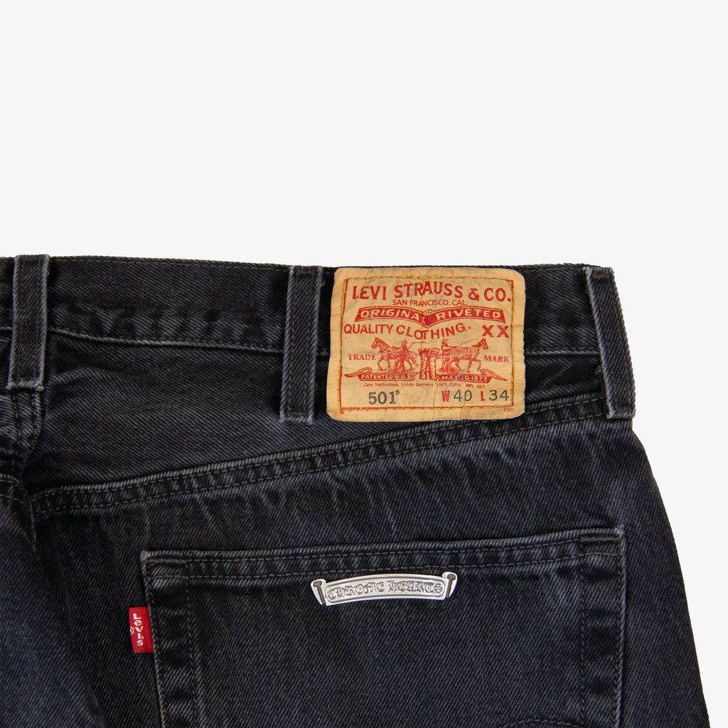 CHROME HEARTS CROSS PATCH DENIM