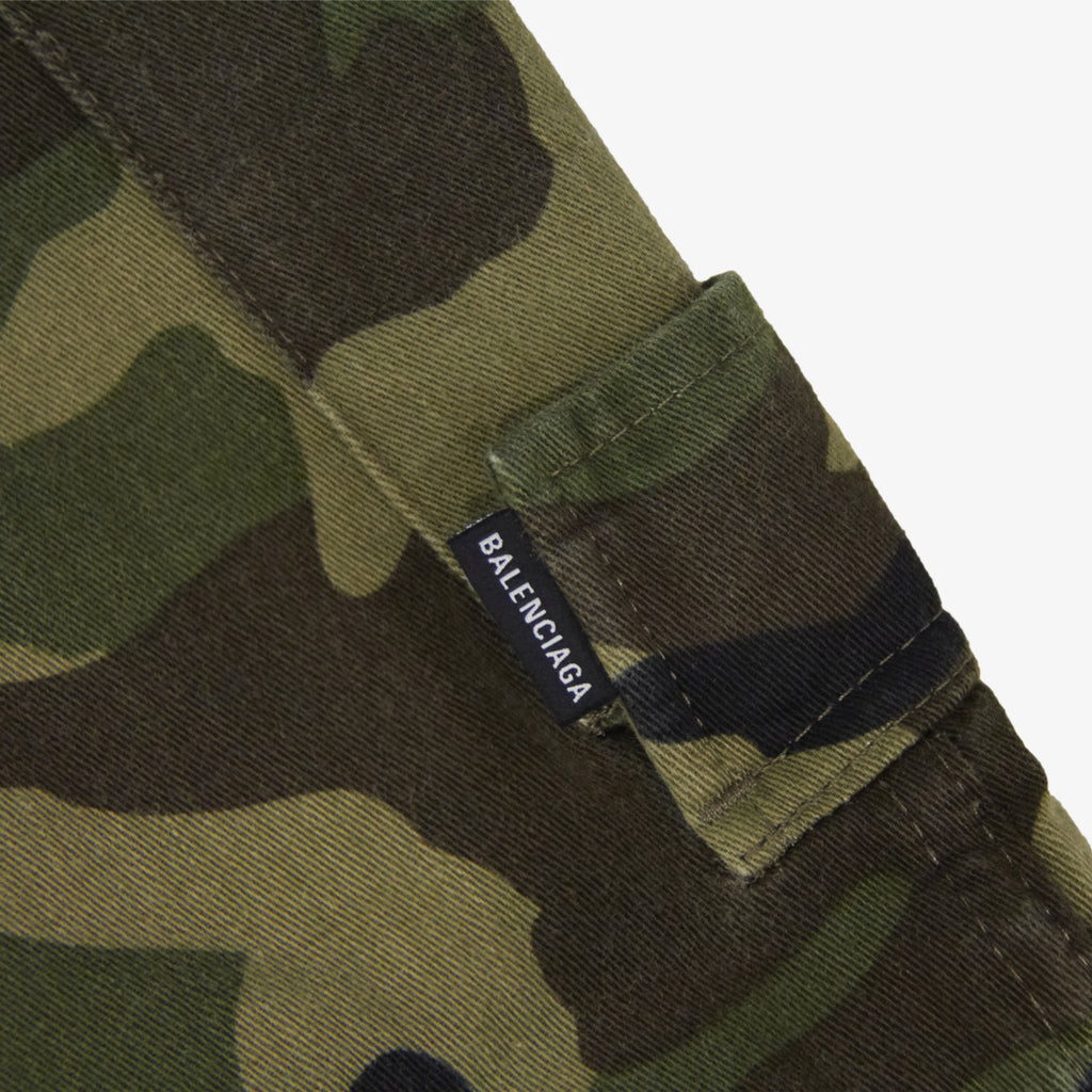 BALENCIAGA CAMO CARGO PANT