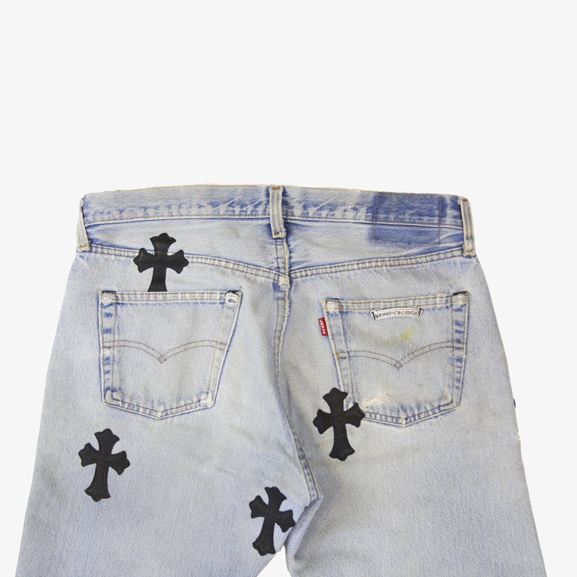 CHROME HEARTS CROSS PATCH DENIM (70'S REDLINE)