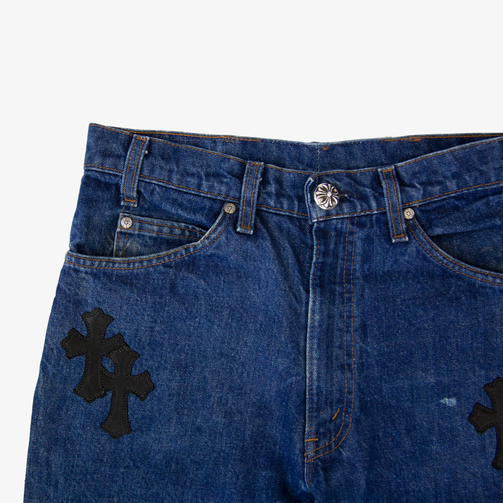 CHROME HEARTS PATCHWORK DENIM