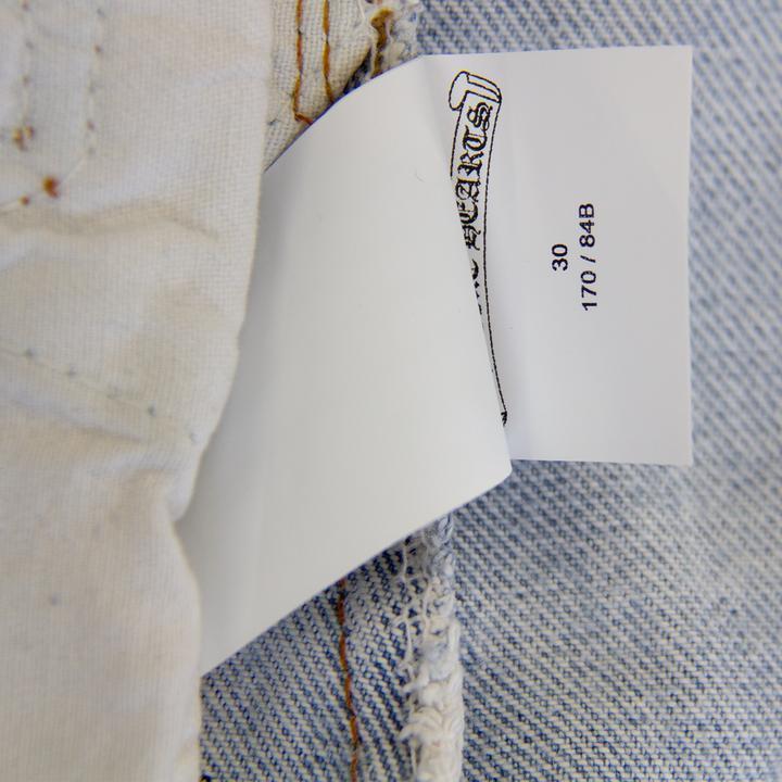 CHROME HEARTS CROSS PATCH DENIM