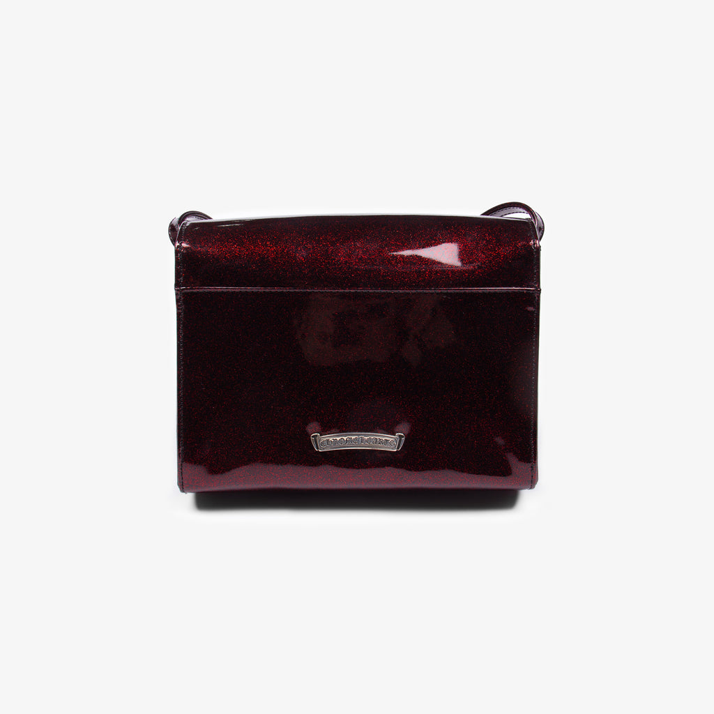 EXTRA LARGE DAGGER GLITTER FLAP BAG (1/1)