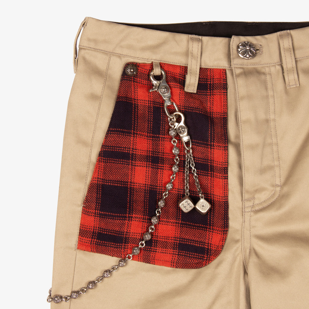 BELLA HADID PERSONAL FLANNEL PATCH CHINO (1/1)