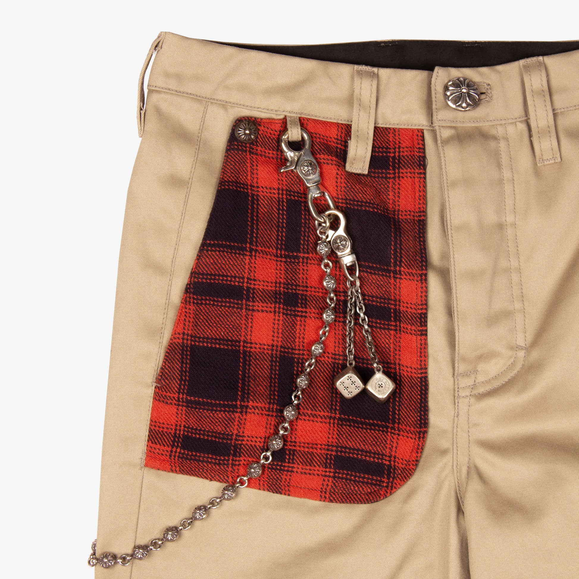 BELLA HADID PERSONAL FLANNEL PATCH CHINO (1/1)