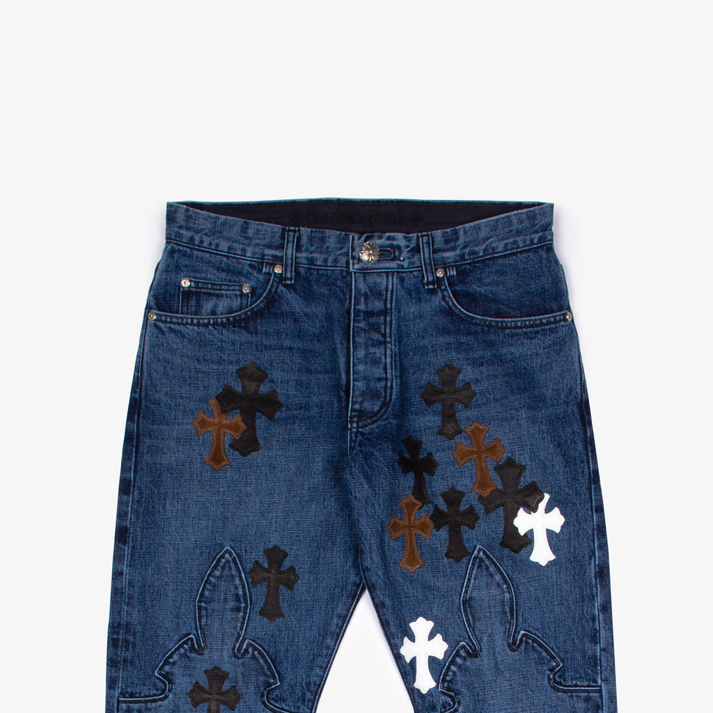 MIXED 35 CROSS PATCH LE FLEUR DENIM