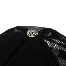 Load image into Gallery viewer, CHROME HEARTS TRIPLE CROSS TRUCKER BLACK