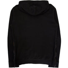 Load image into Gallery viewer, BALMAIN SIDE ZIP EMBROIDERED HOODIE