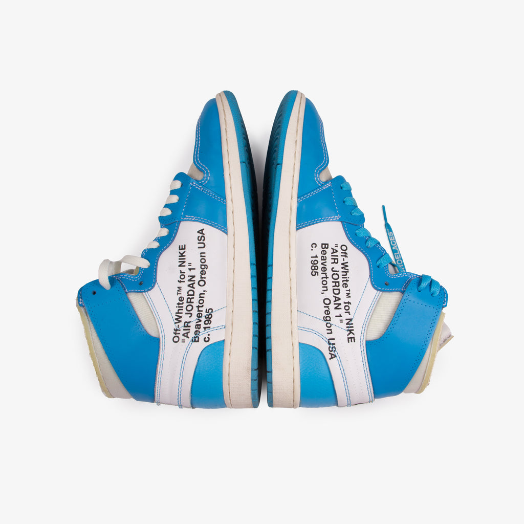 x OW JORDAN 1 UNC