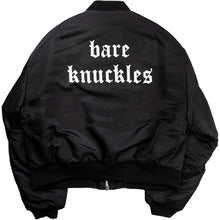 Load image into Gallery viewer, BARE KNUCKLES SS19 SAFETY PIN BOMBER