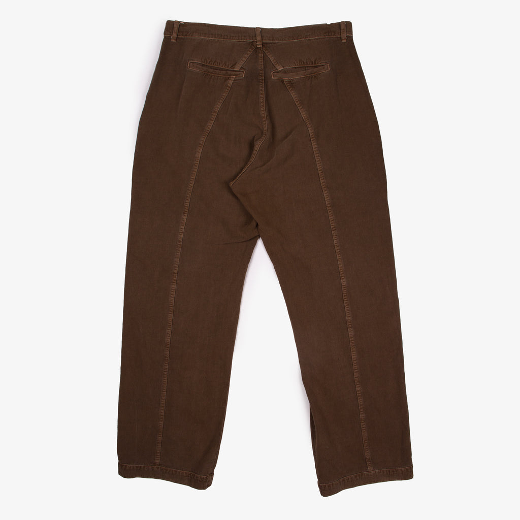 BARE KNUCKLES CANVAS PANT BROWN