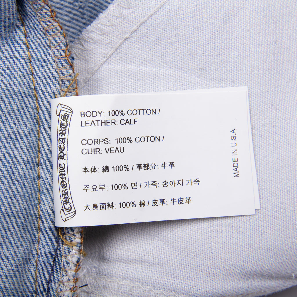 MIAMI EXCLUSIVE BLUE TRICOLOR CROSS PATCH DENIM