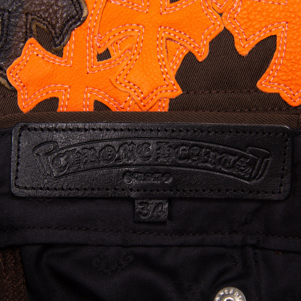 MIXED ORANGE CAMO CROSS PATCH CARPENTER