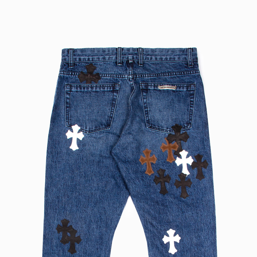 MIXED 35 CROSS PATCH LE FLEUR DENIM