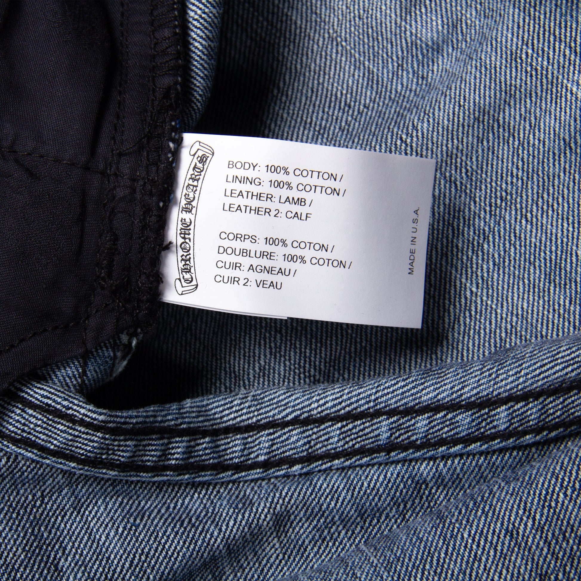 MIXED 35 CROSS PATCH LE FLEUR DENIM