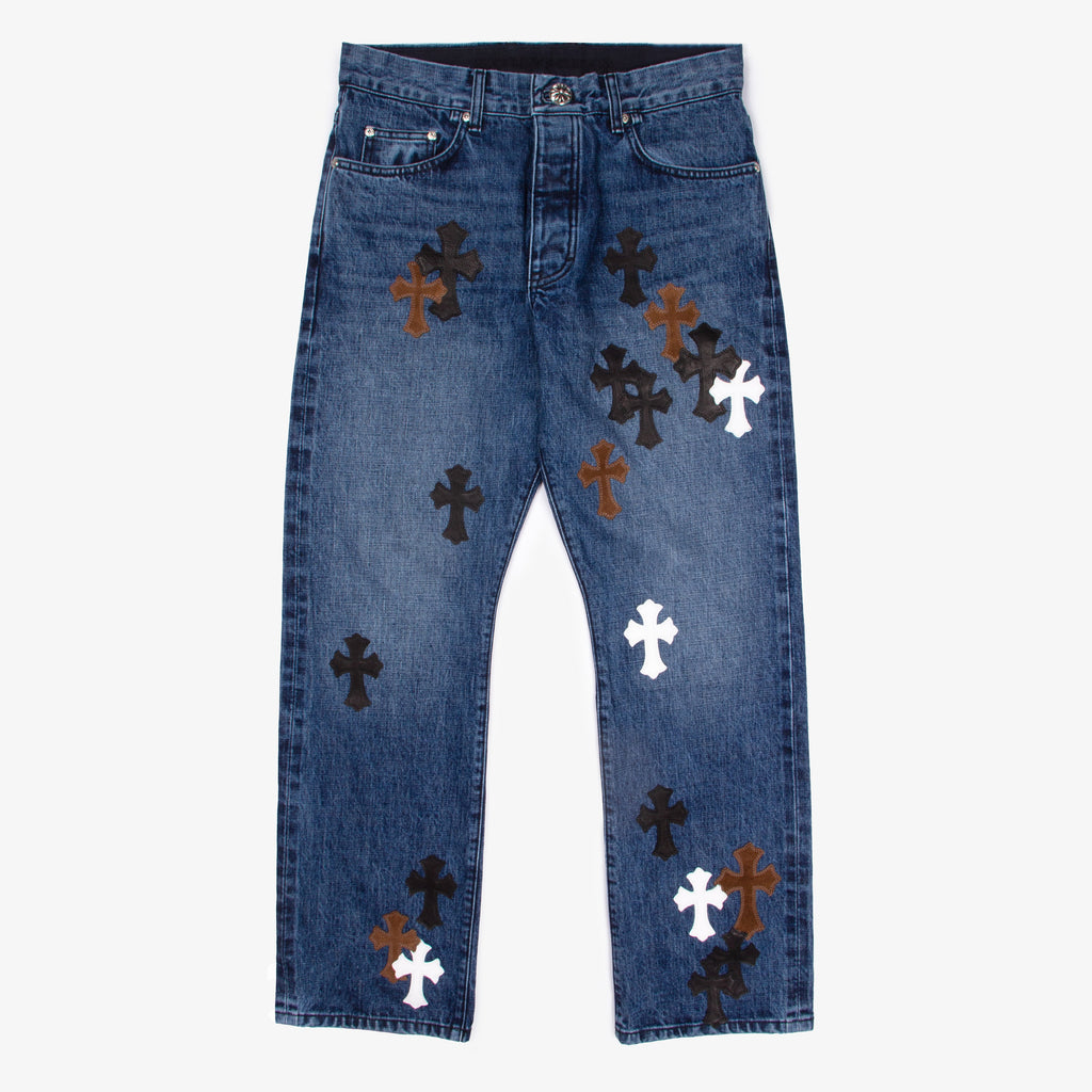 MIXED 35 CROSS PATCH DENIM