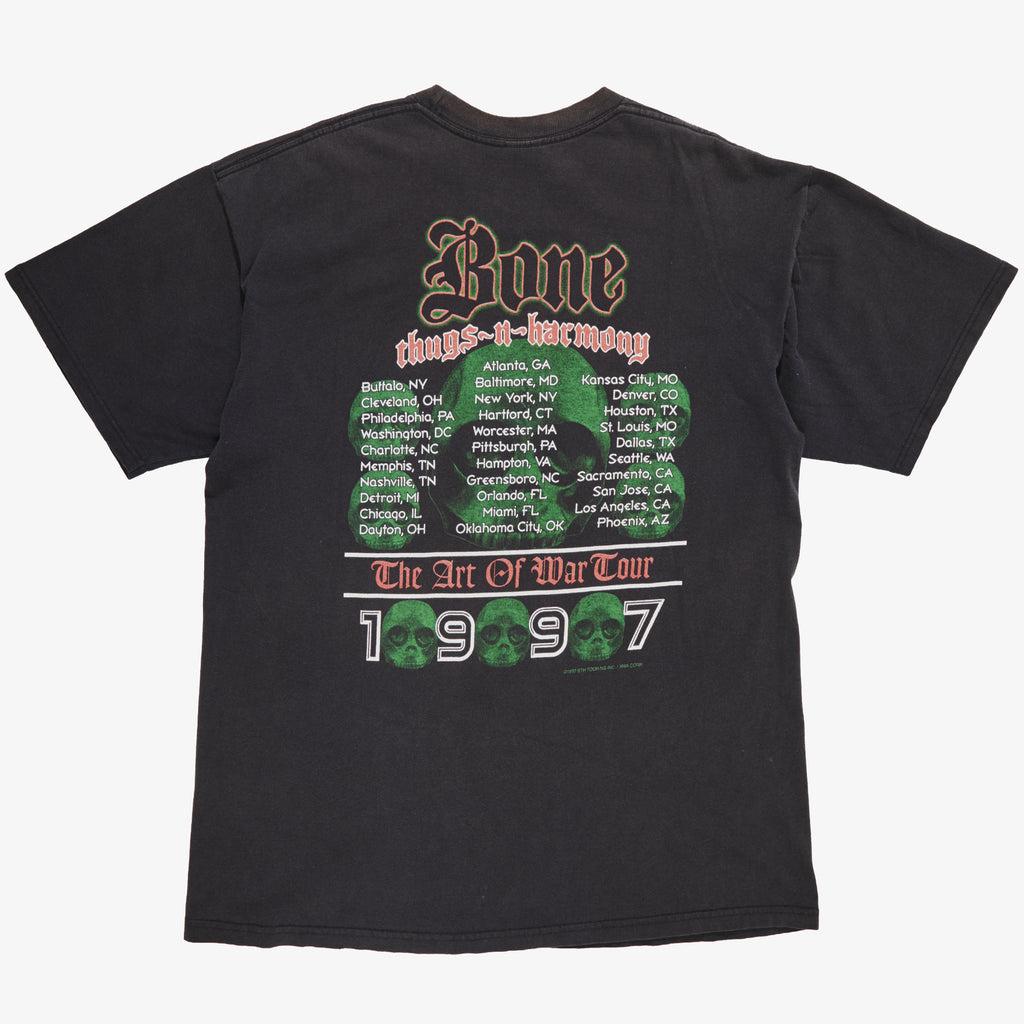 VINTAGE BONE THUGS N HARMONY ART OF WAR TOUR TEE