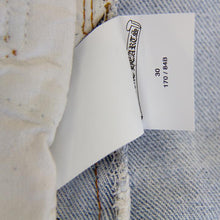 Load image into Gallery viewer, CHROME HEARTS LEATHER PATCHWORK DENIM