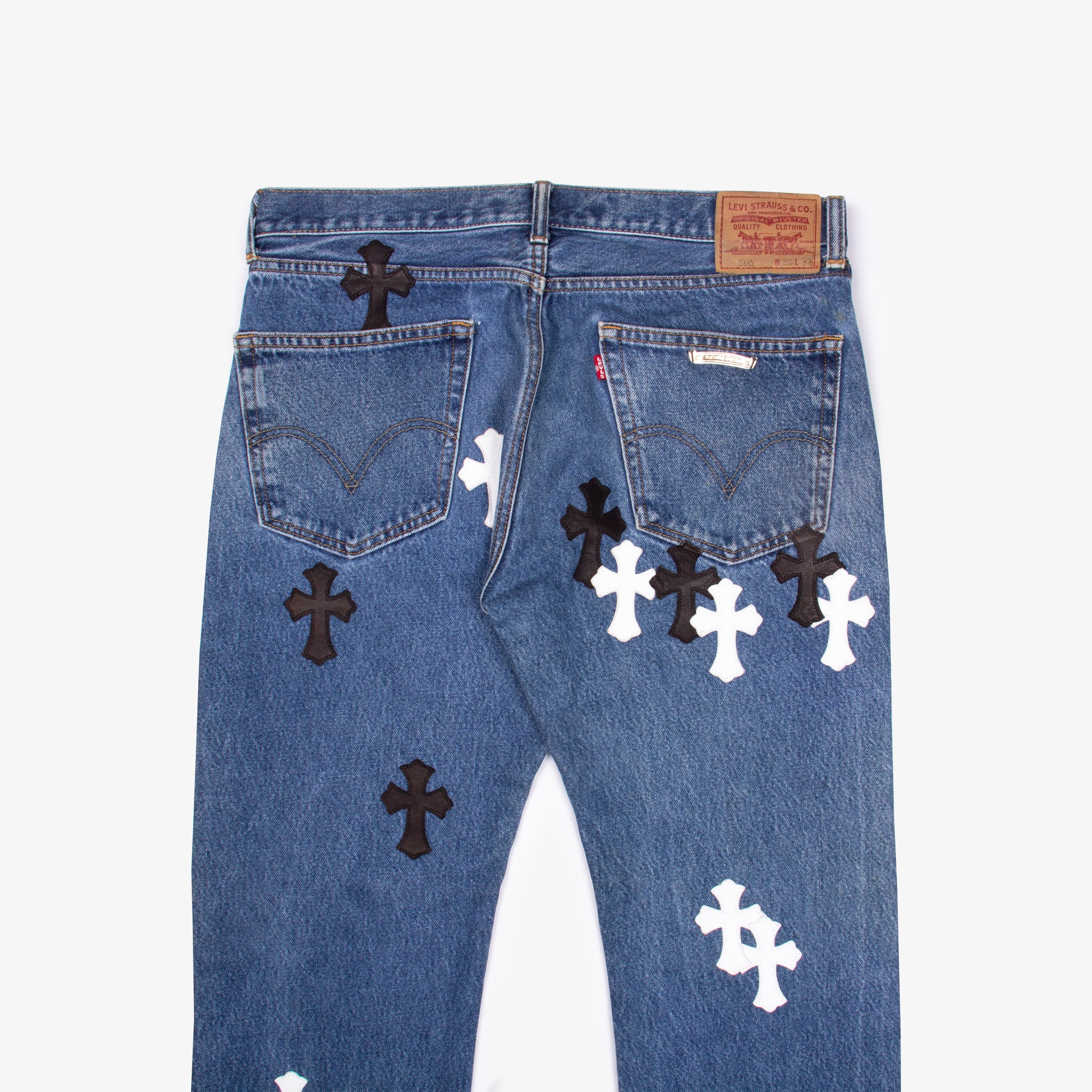 MIXED 30 CROSS PATCH DENIM (1/1)