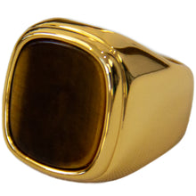 Load image into Gallery viewer, CÉLINE PHOEBE PHILO TIGER EYE RING