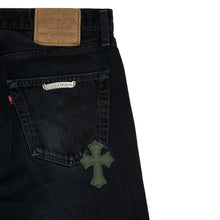 Load image into Gallery viewer, CHROME HEARTS 1/1 CAMO PATCH DENIM