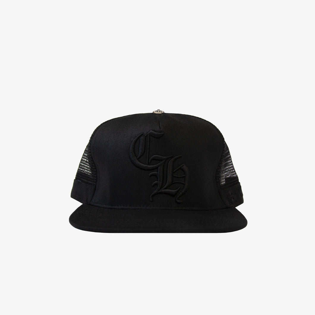 CHROME HEARTS EXCLUSIVE BLACK TRUCKER