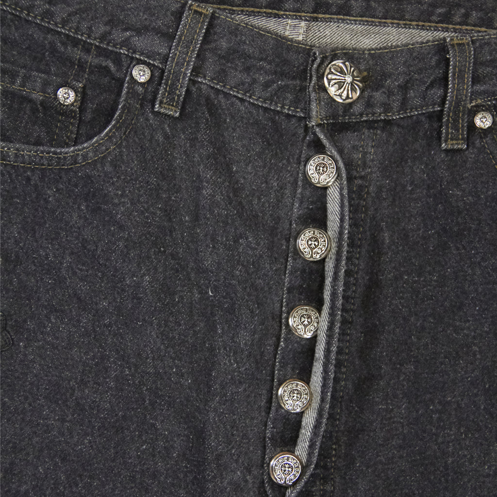 CHROME HEARTS CROSS PATCH DENIM