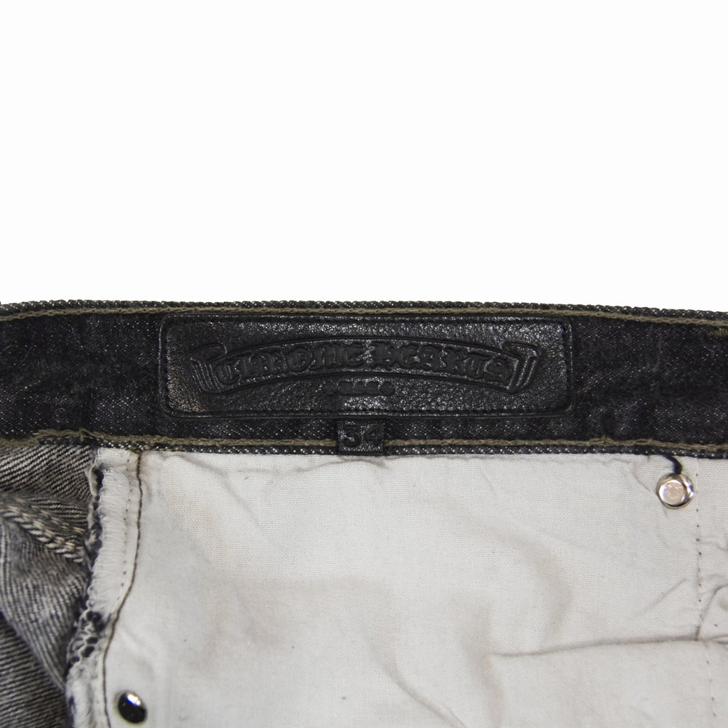 CHROME HEARTS CROSS PATCH DENIM