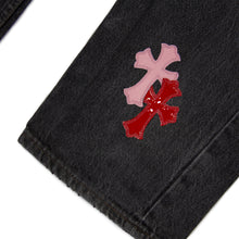 Load image into Gallery viewer, CHROME HEARTS 1/1 MULTI PATCH DENIM