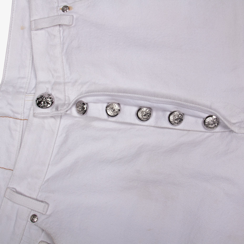 CLASSIC LEOPARD CROSS PATCH DENIM