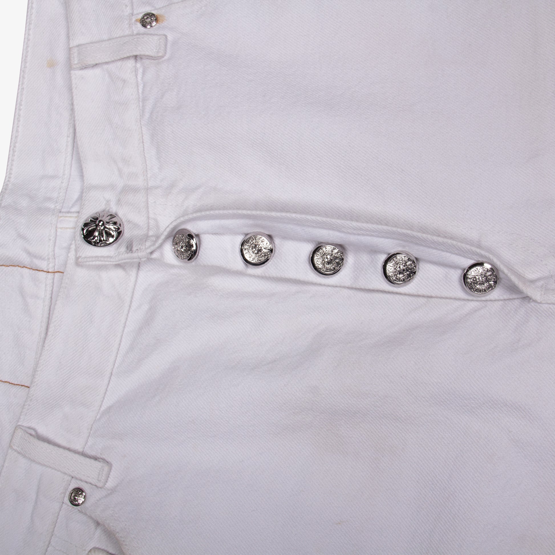 CLASSIC LEOPARD CROSS PATCH DENIM