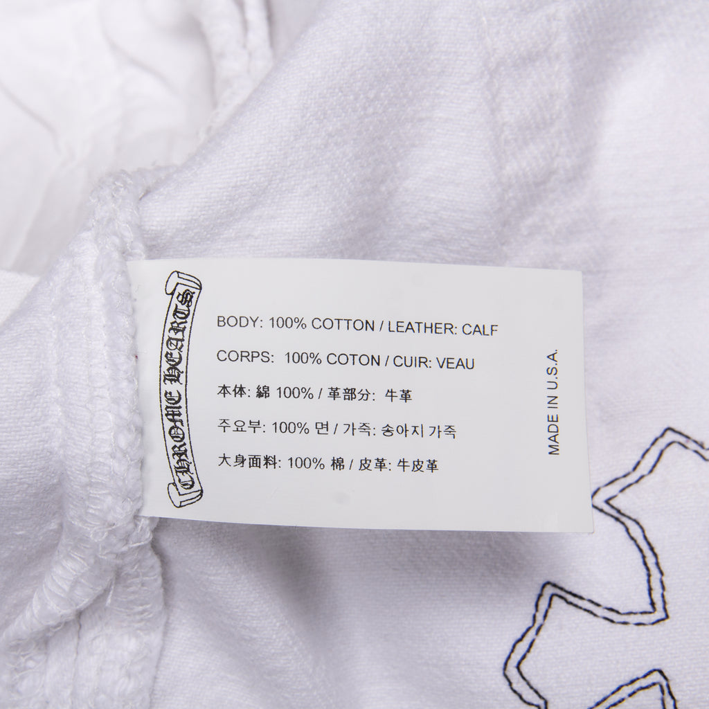 CLASSIC LEOPARD CROSS PATCH DENIM