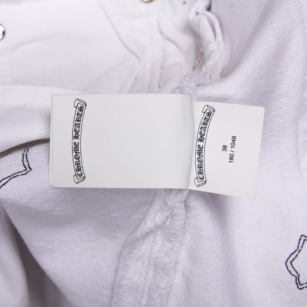 CLASSIC LEOPARD CROSS PATCH DENIM