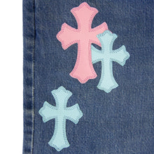 Load image into Gallery viewer, CHROME HEARTS ST. BARTH EXCLUSIVE PATCH DENIM