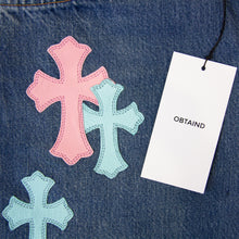 Load image into Gallery viewer, CHROME HEARTS ST. BARTH EXCLUSIVE PATCH DENIM