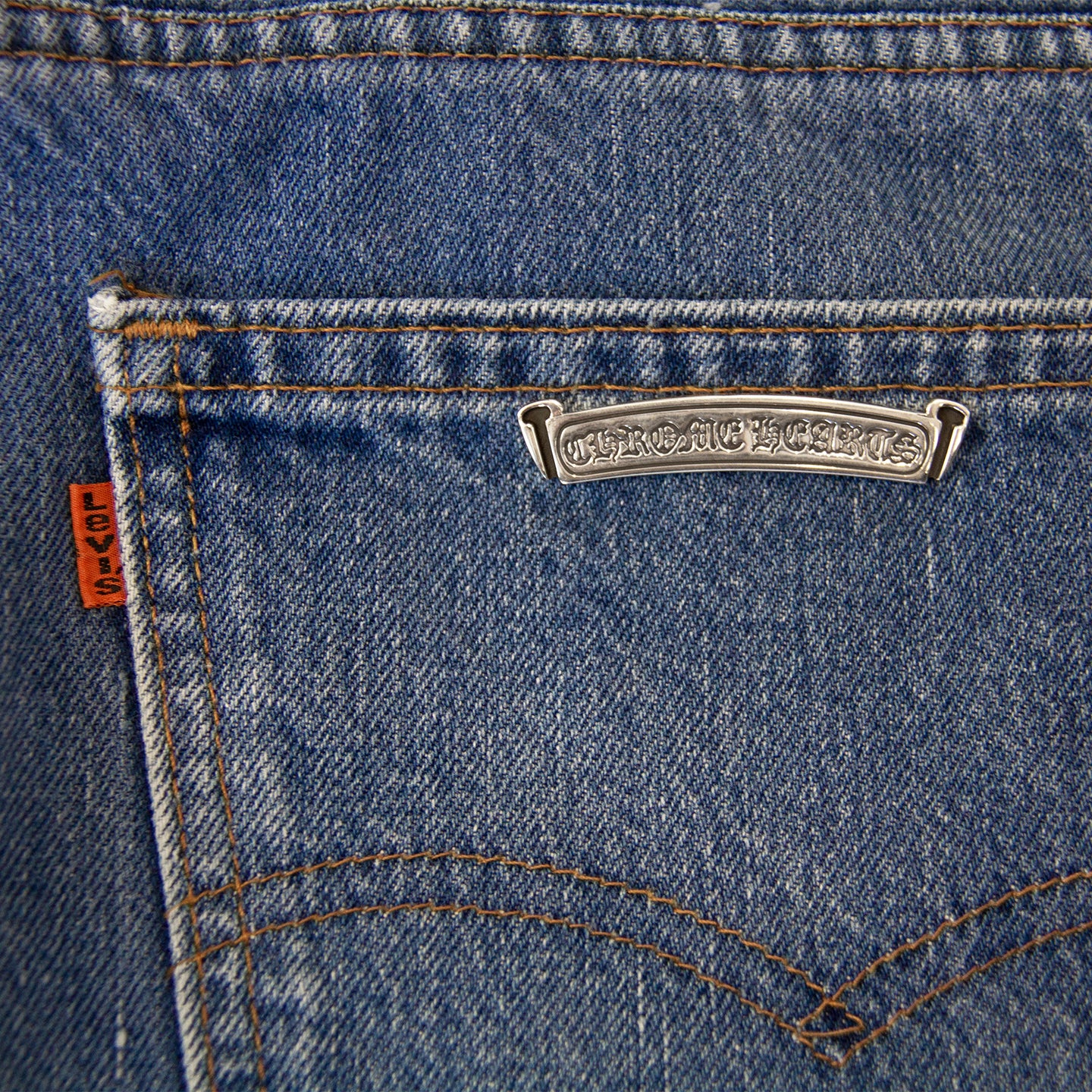 CHROME HEARTS ST. BARTH EXCLUSIVE PATCH DENIM – OBTAIND