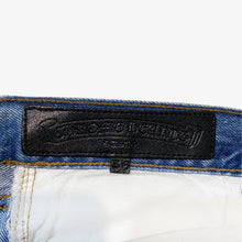 Load image into Gallery viewer, CHROME HEARTS LEOPARD CROSS PATCH DENIM